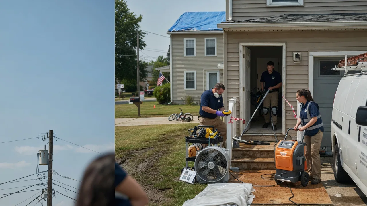 Water Damage Repair in Blair, WI near me